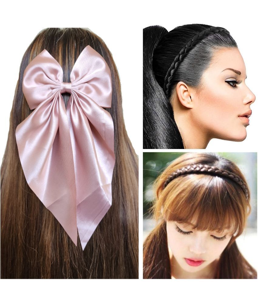     			Rhosyn Pink Women's Hair Clip ( Pack of 3 )