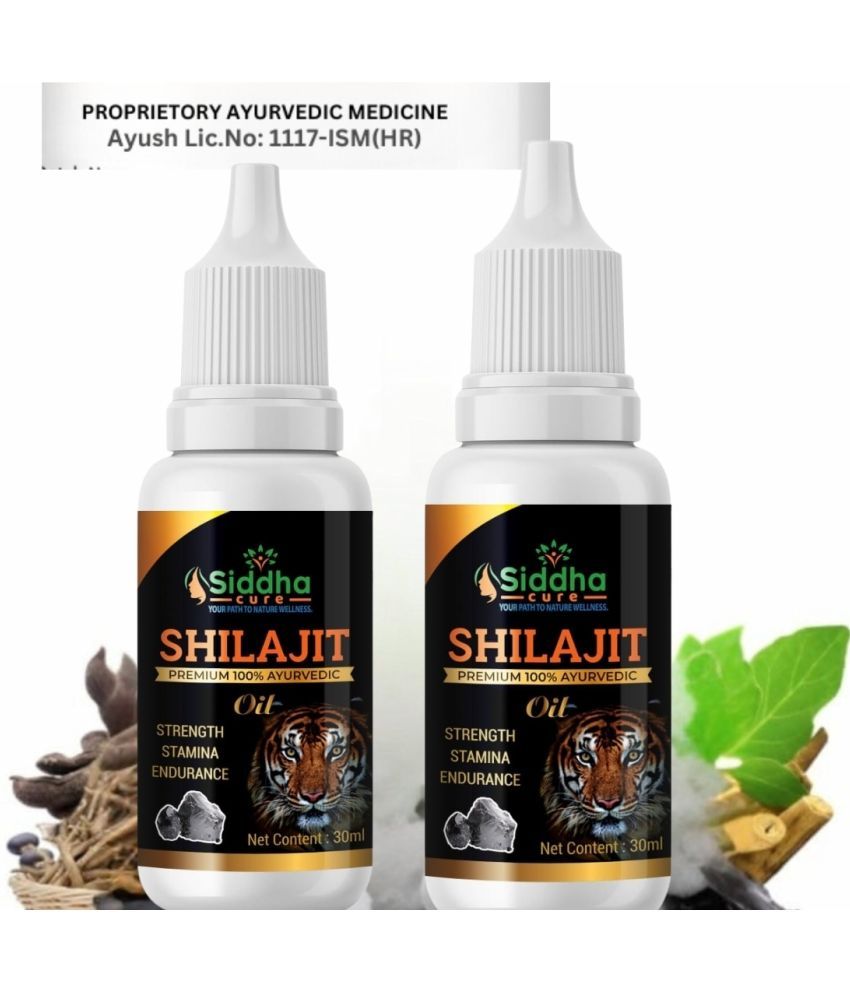     			Siddha Cure Shilajit Oil (Pack of 2)