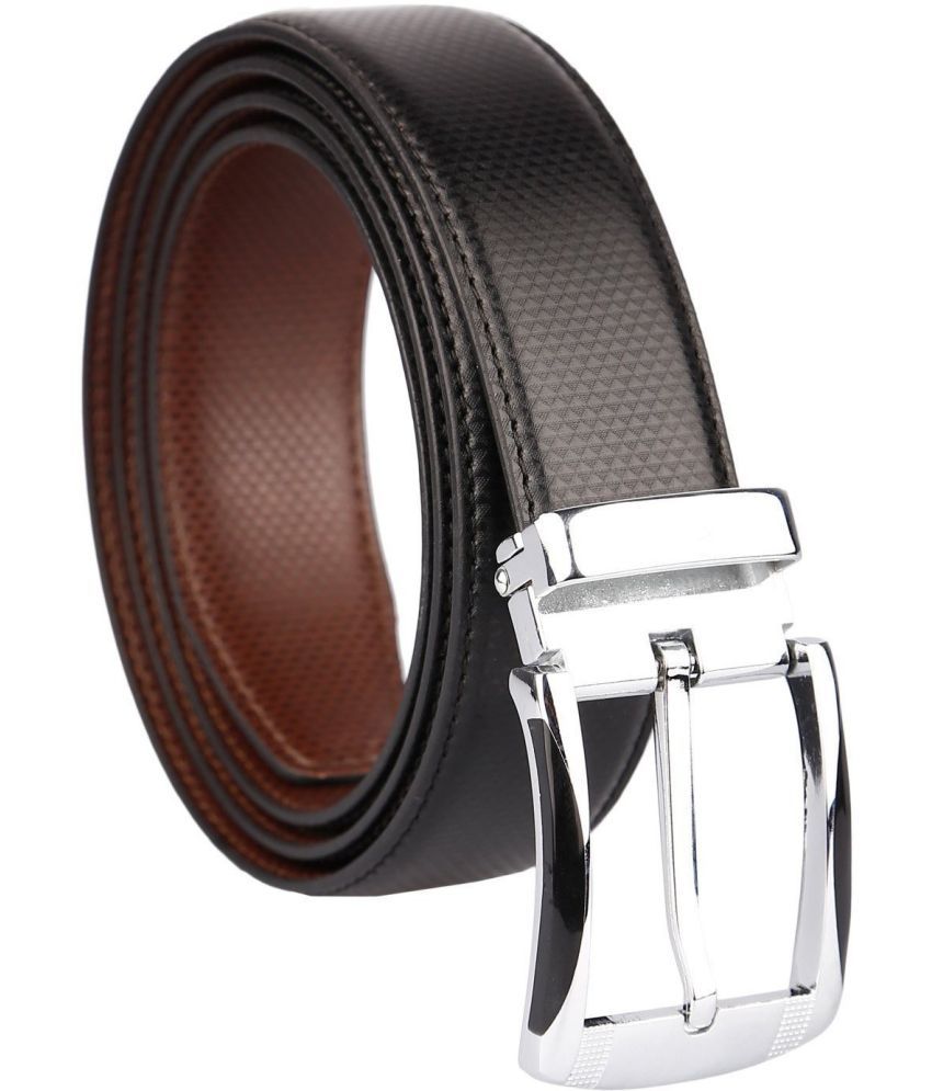     			Amicraft - Black PU Men's Casual Belt ( Pack of 1 )