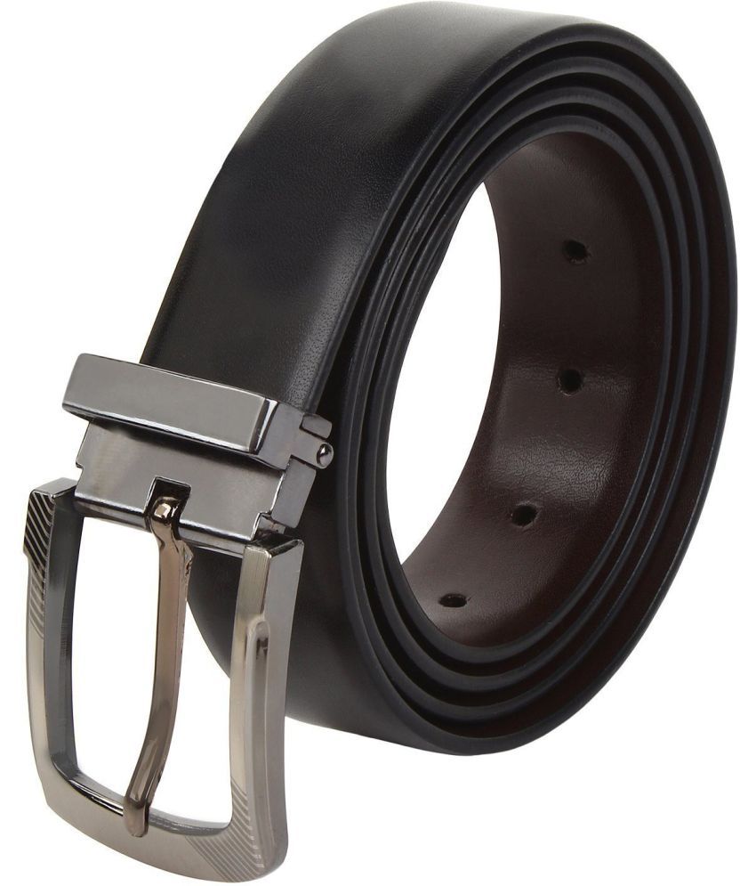     			Amicraft - Black PU Men's Casual Belt ( Pack of 1 )