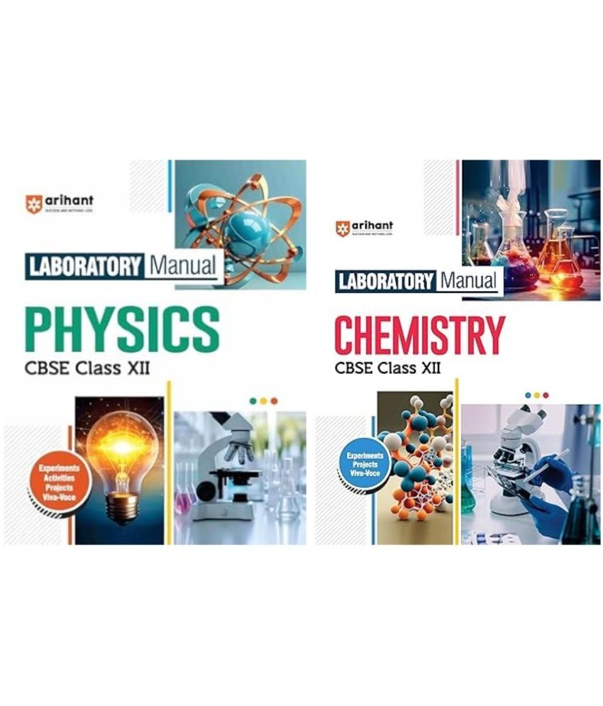     			Arihant Laboratory Manual CBSE Physics & Chemistry  for Class XII 2025