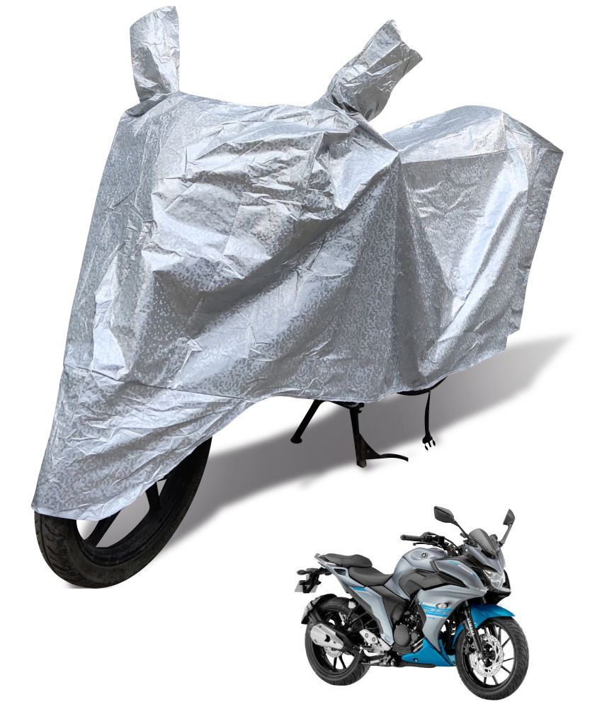     			Mockhe Bike Body Cover for Yamaha Fazer ( Pack of 1 ) , Silver