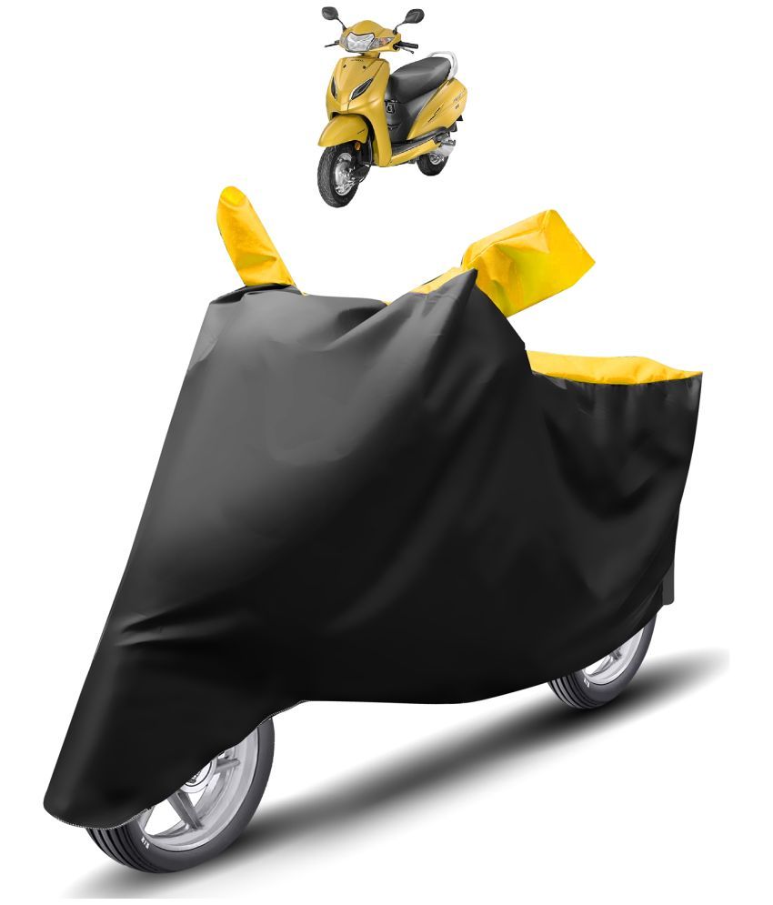     			Mockhe Bike Body Cover for Honda Activa 5G ( Pack of 1 ) , Yellow