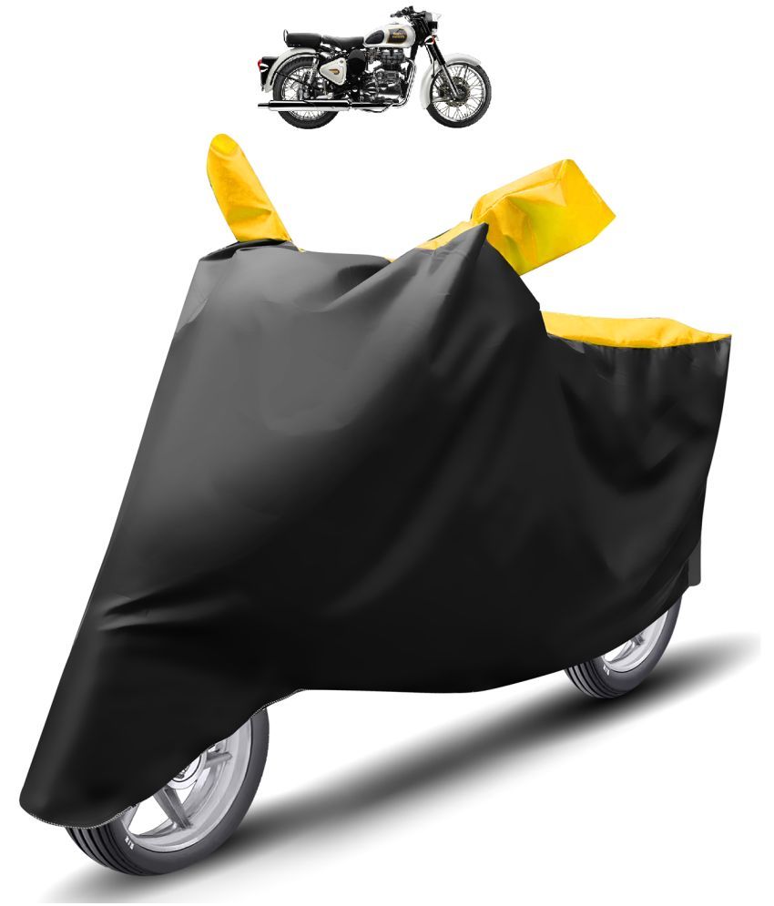     			Mockhe Bike Body Cover for Royal Enfield Classic 350 ( Pack of 1 ) , Yellow