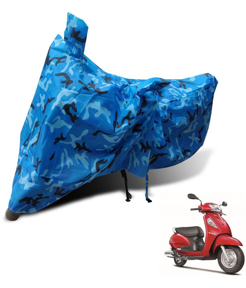     			Mockhe Bike Body Cover for Suzuki Access SE ( Pack of 1 ) , Blue