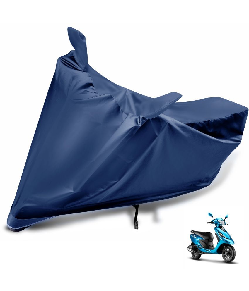     			Mockhe Bike Body Cover for TVS ZEST ( Pack of 1 ) , Navy Blue