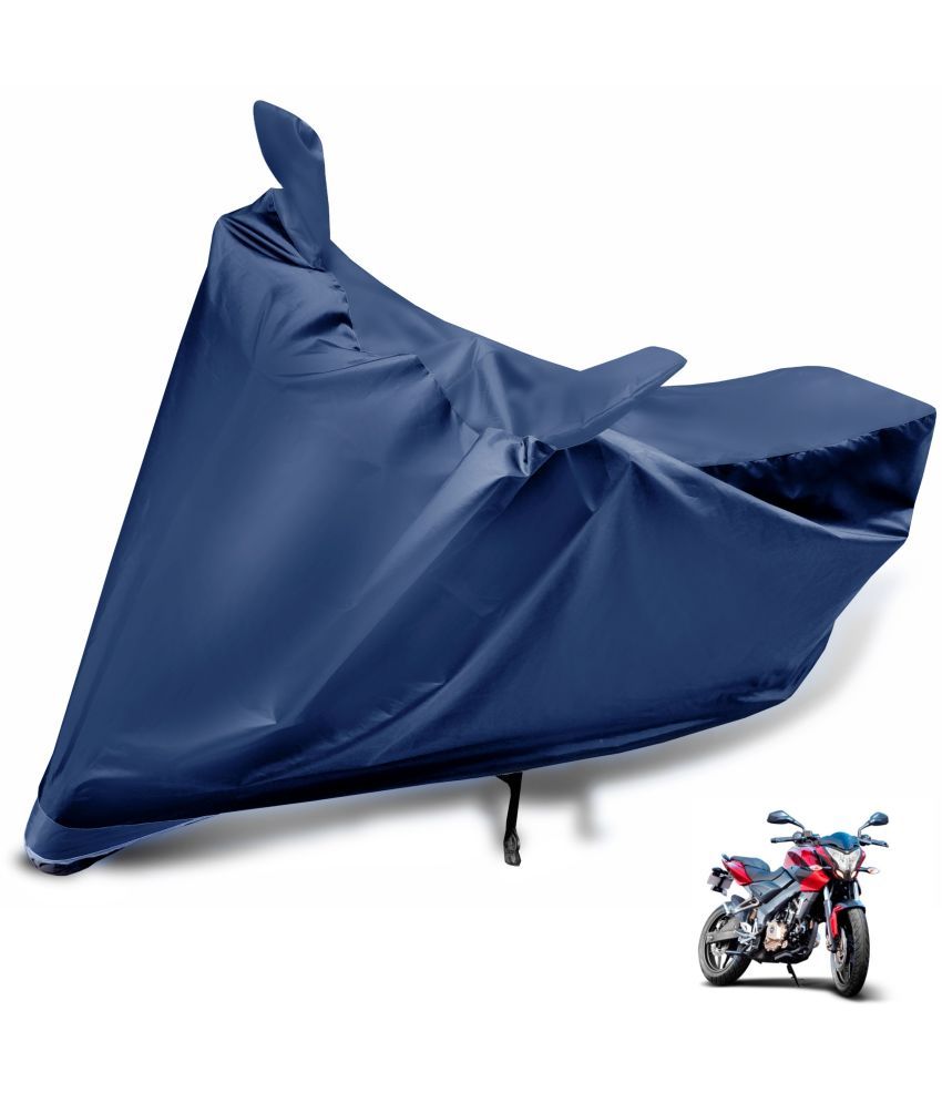     			Mockhe Bike Body Cover for Bajaj Pulsar 200 NS ( Pack of 1 ) , Navy Blue