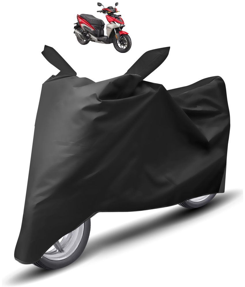     			Mockhe Bike Body Cover for Hero All Bike Models ( Pack of 1 ) , Black