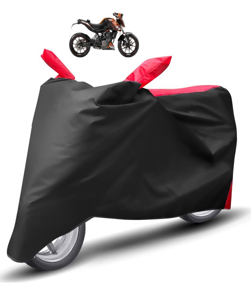     			Mockhe Bike Body Cover for KTM Duke 200 ( Pack of 1 ) , Red