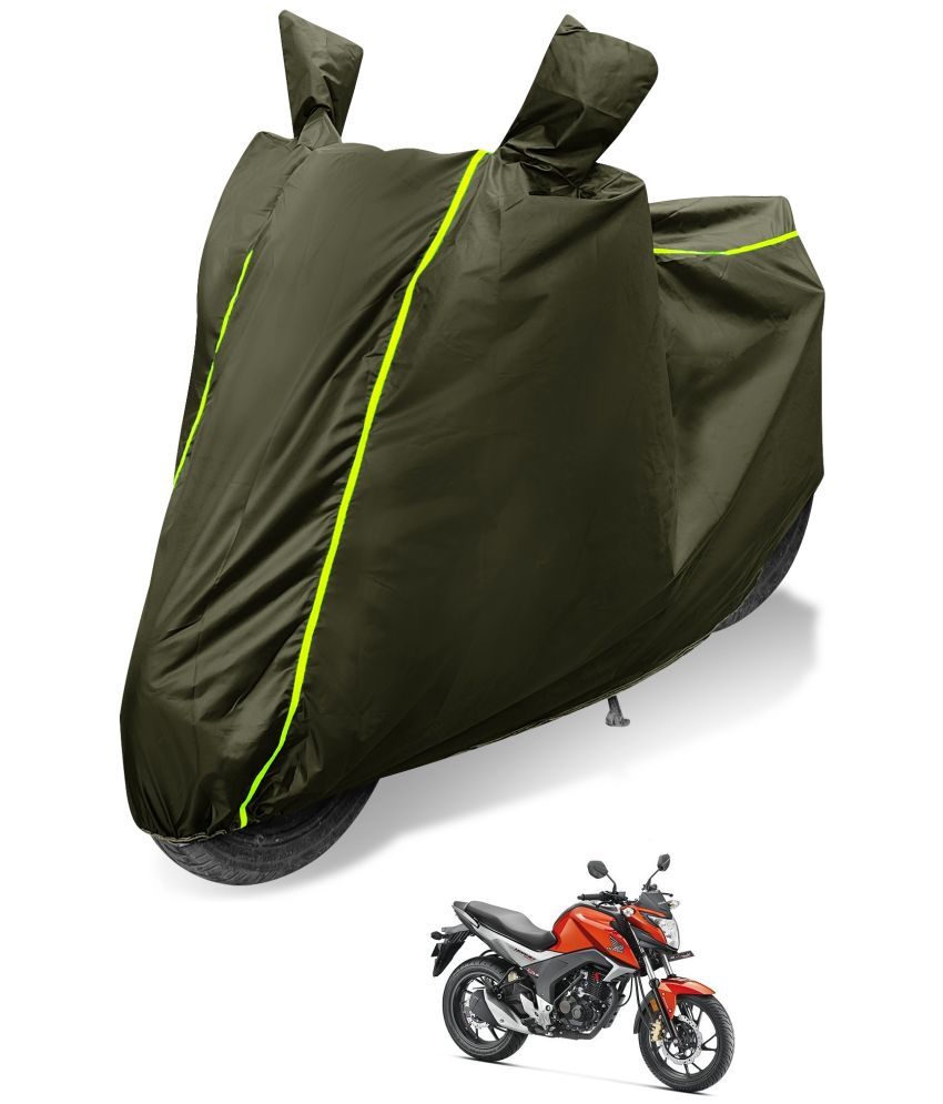     			Mockhe Bike Body Cover for Honda CB Hornet 160R ( Pack of 1 ) , Green