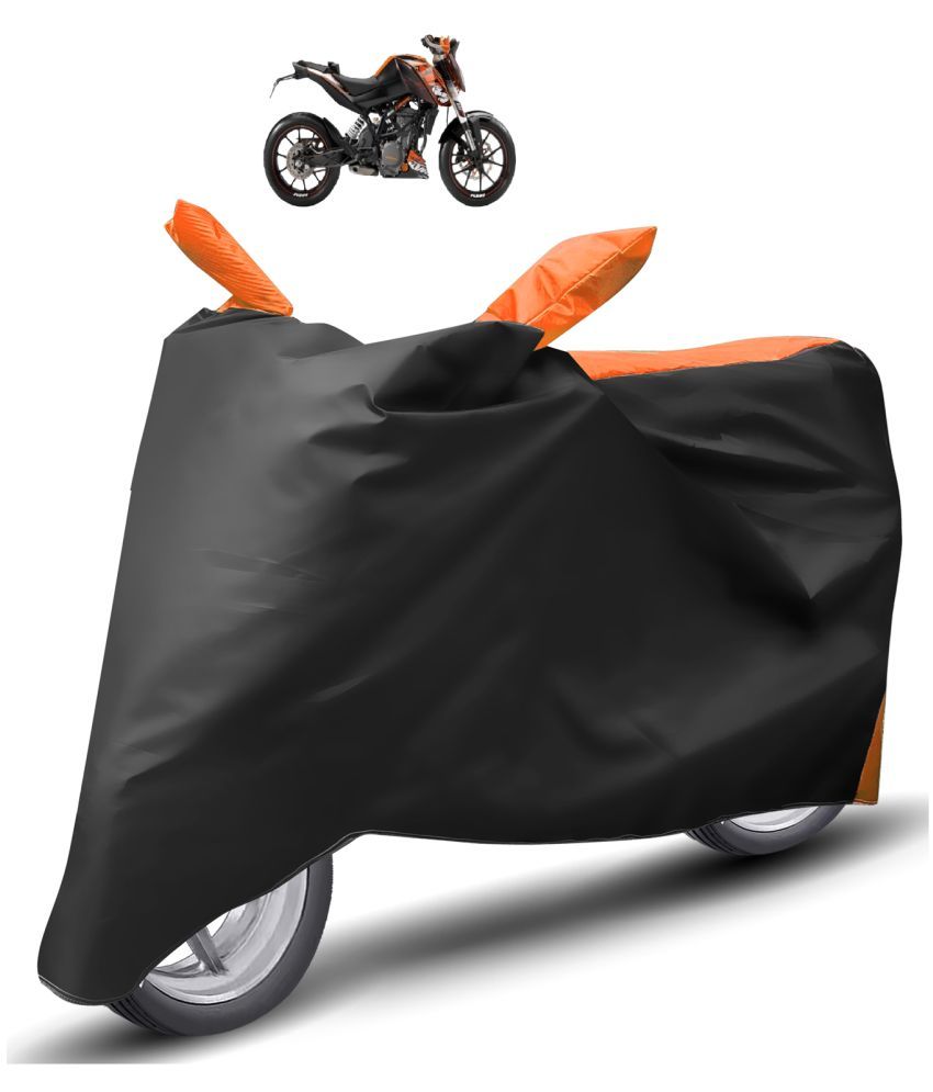     			Mockhe Bike Body Cover for KTM Duke 200 ( Pack of 1 ) , Orange