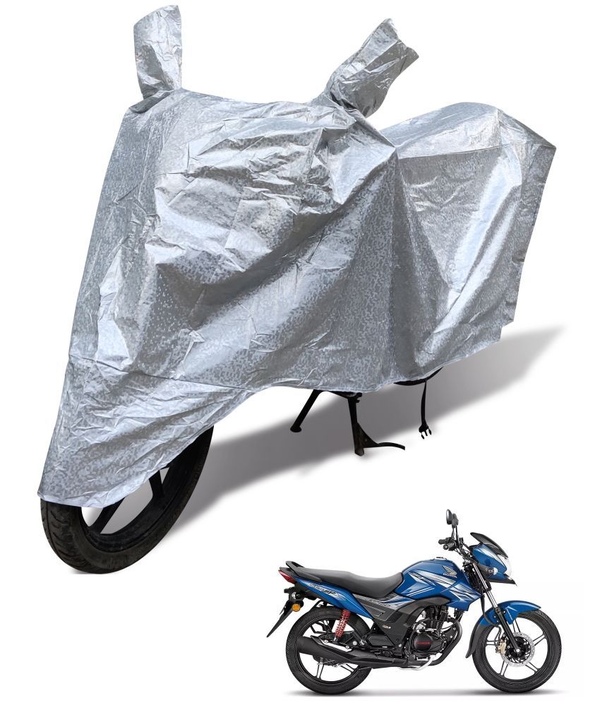     			Mockhe Bike Body Cover for Honda CB 125 Shine SP ( Pack of 1 ) , Silver