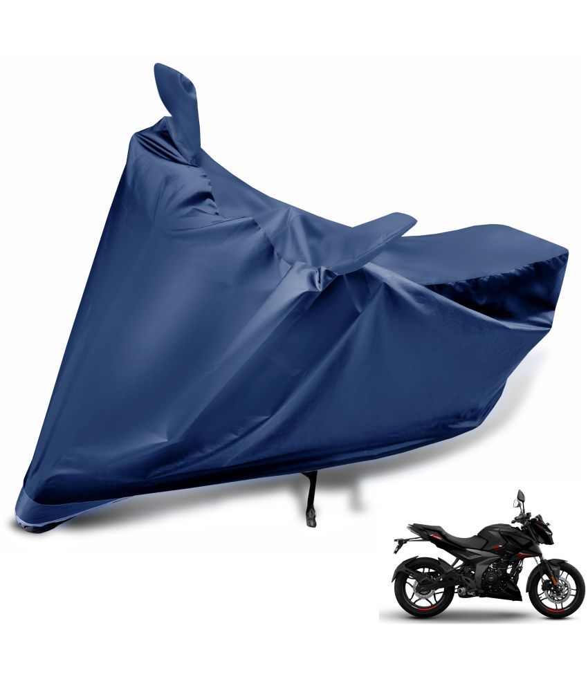     			Mockhe Bike Body Cover for Bajaj All Bike Models ( Pack of 1 ) , Navy Blue