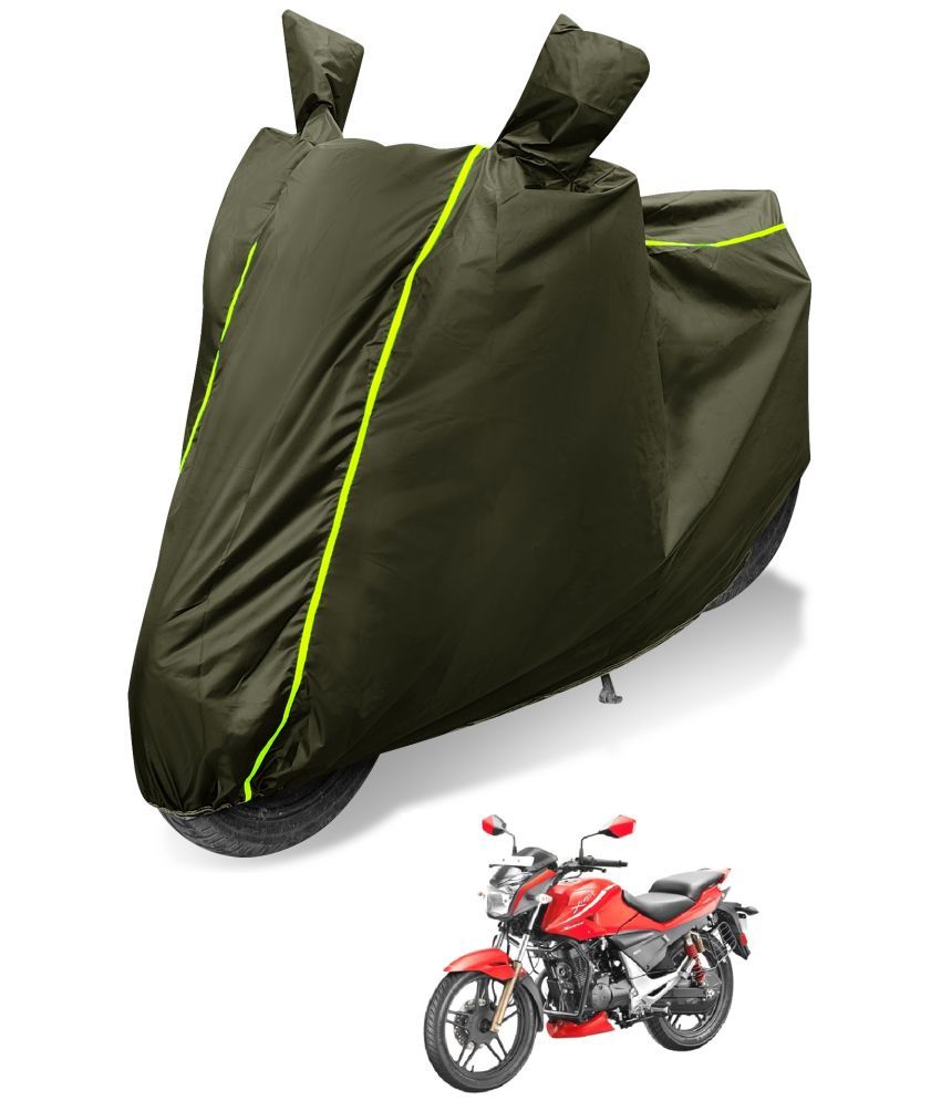     			Mockhe Bike Body Cover for Yamaha YBR 125 ( Pack of 1 ) , Green