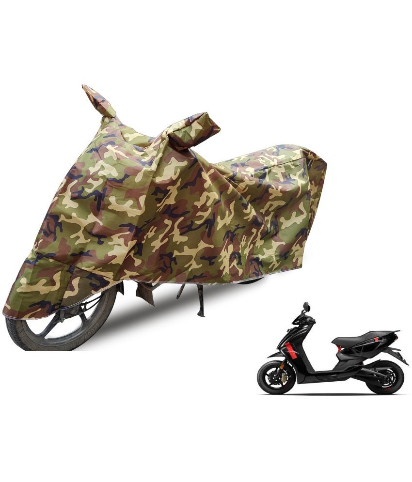     			Mockhe Bike Body Cover for All Brands All Bike Models ( Pack of 1 ) , Camouflage