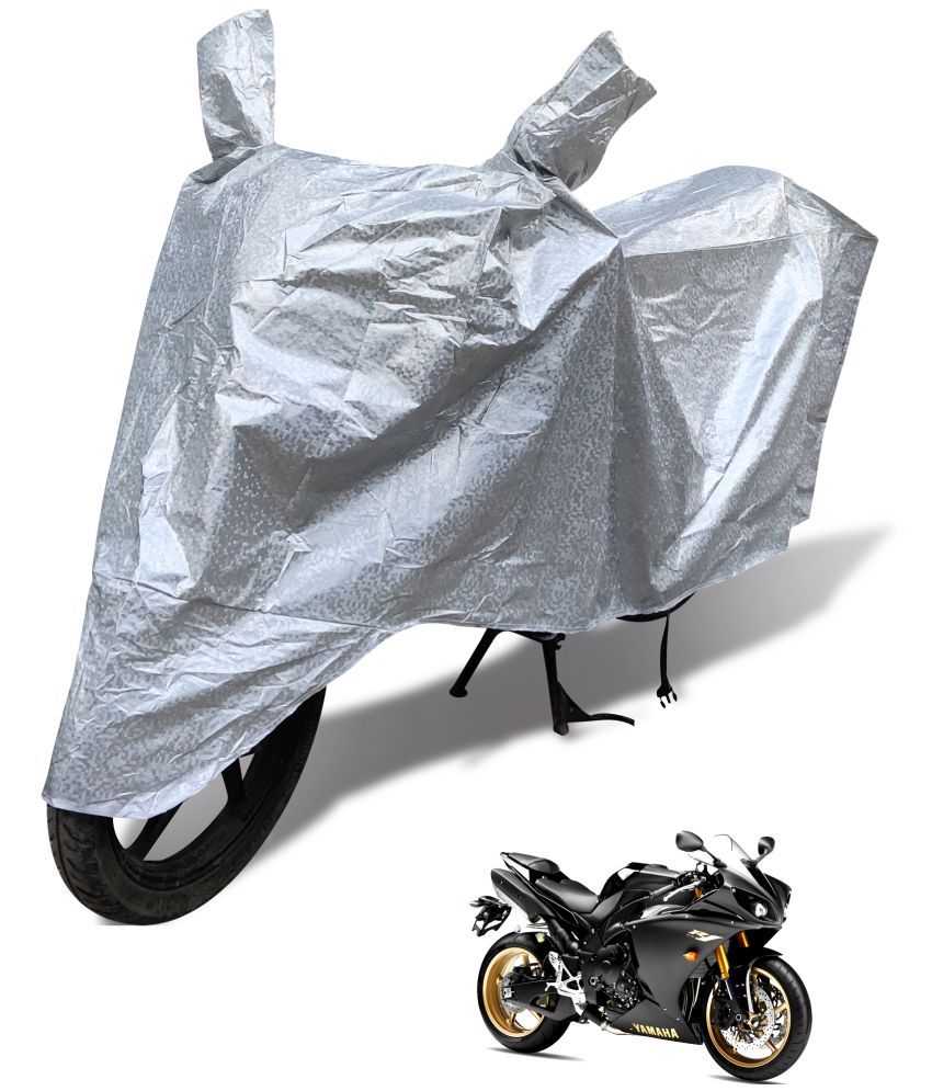     			Mockhe Bike Body Cover for Yamaha YZF R1 ( Pack of 1 ) , Silver