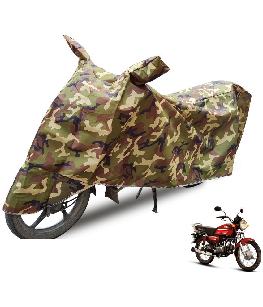     			Mockhe Bike Body Cover for Hero CD Dawn ( Pack of 1 ) , Camouflage