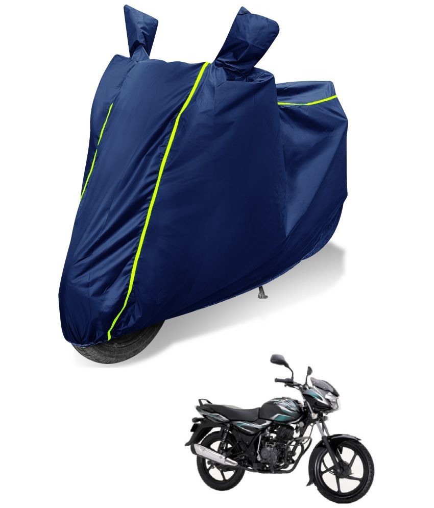     			Mockhe Bike Body Cover for Bajaj Discover 100 ( Pack of 1 ) , Blue