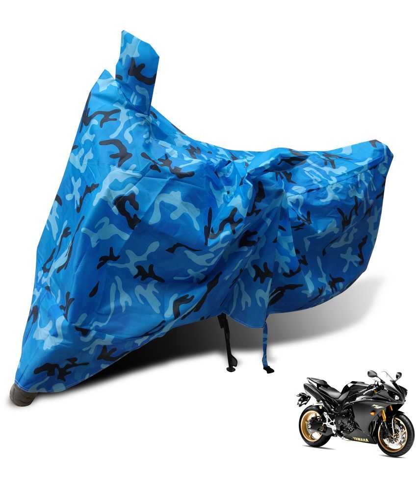     			Mockhe Bike Body Cover for Yamaha YZF R1 ( Pack of 1 ) , Blue