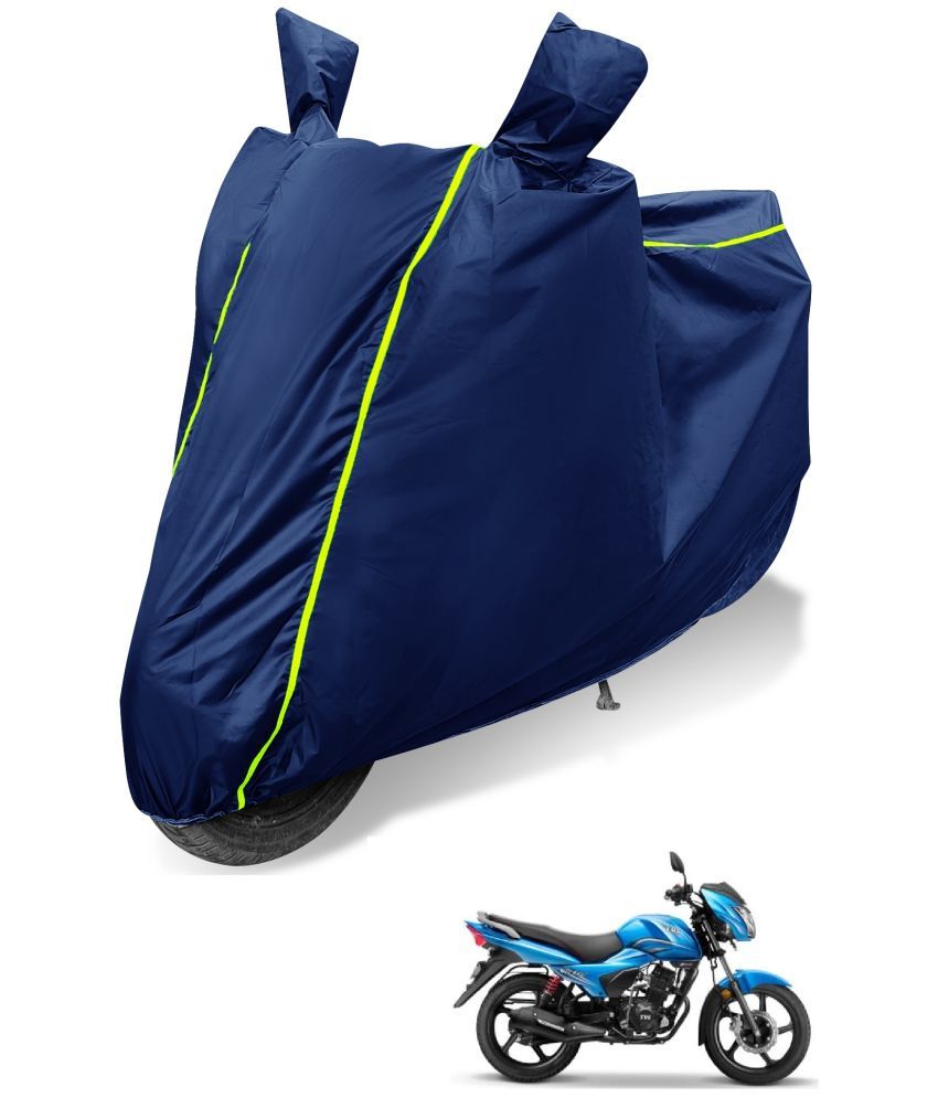     			Mockhe Bike Body Cover for Bajaj All Bike Models ( Pack of 1 ) , Blue