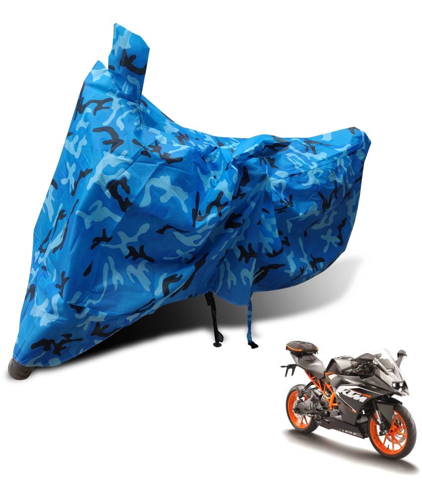     			Mockhe Bike Body Cover for KTM RC 200 ( Pack of 1 ) , Blue