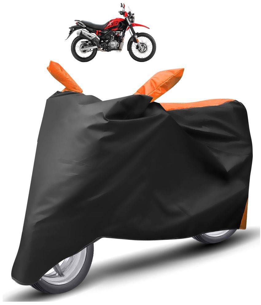     			Mockhe Bike Body Cover for Hero All Bike Models ( Pack of 1 ) , Orange