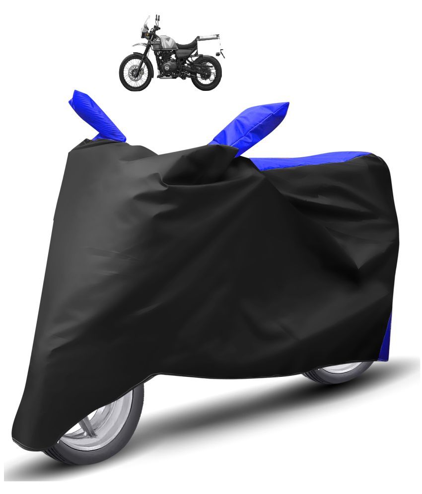     			Mockhe Bike Body Cover for Royal Enfield Himalayan ( Pack of 1 ) , Navy Blue