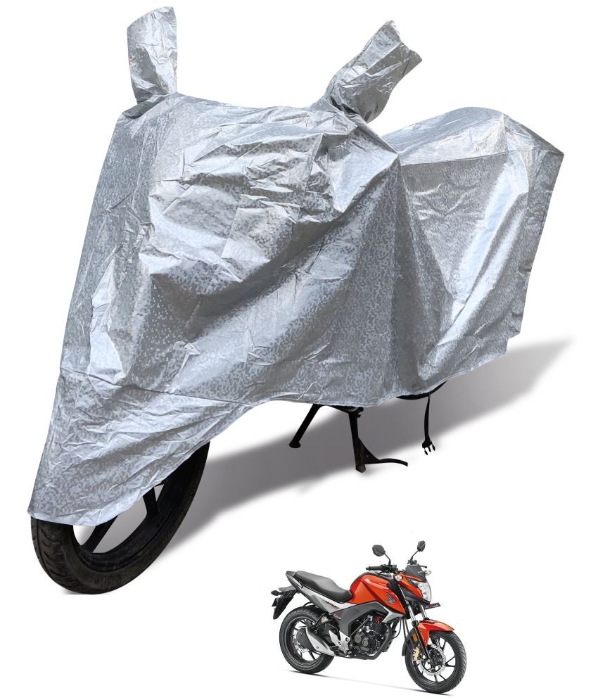     			Mockhe Bike Body Cover for Honda CB Hornet 160R ( Pack of 1 ) , Silver