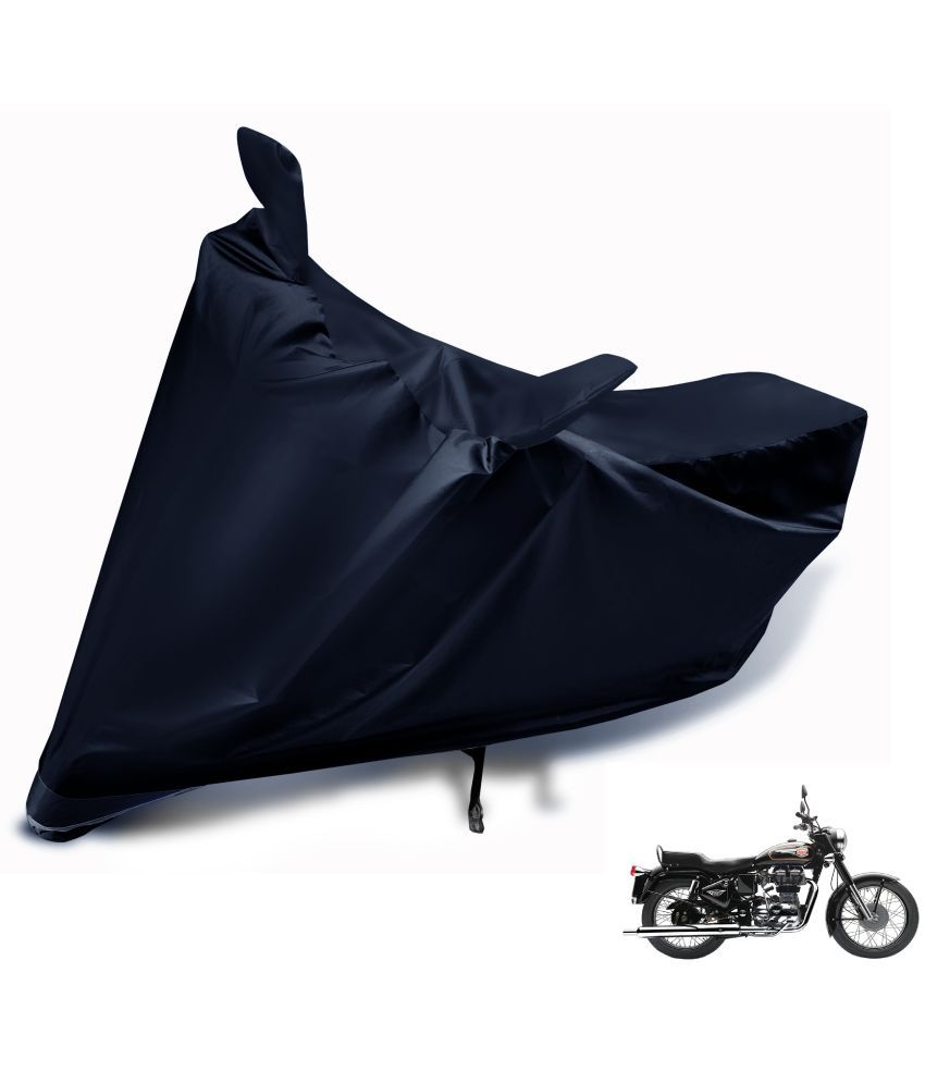     			Mockhe Bike Body Cover for Royal Enfield Bullet 350 ( Pack of 1 ) , Black