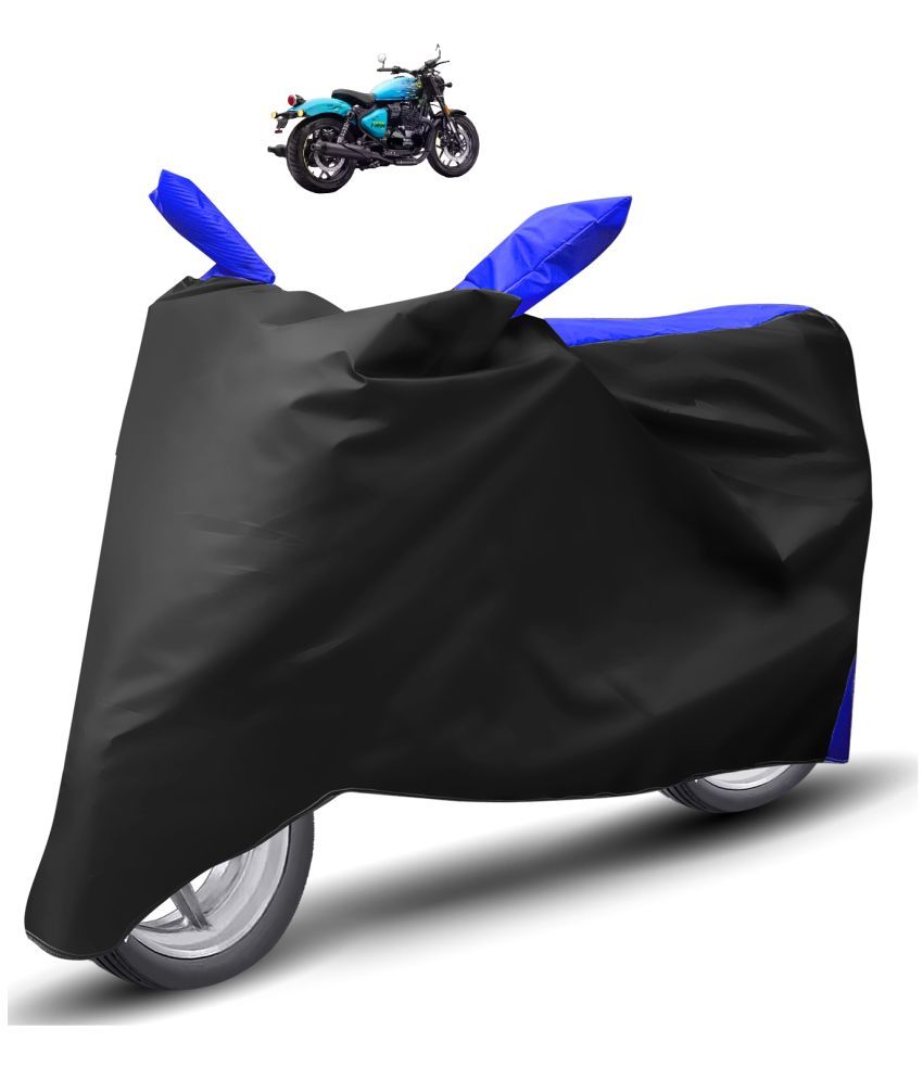     			Mockhe Bike Body Cover for Royal Enfield All Bike Models ( Pack of 1 ) , Navy Blue