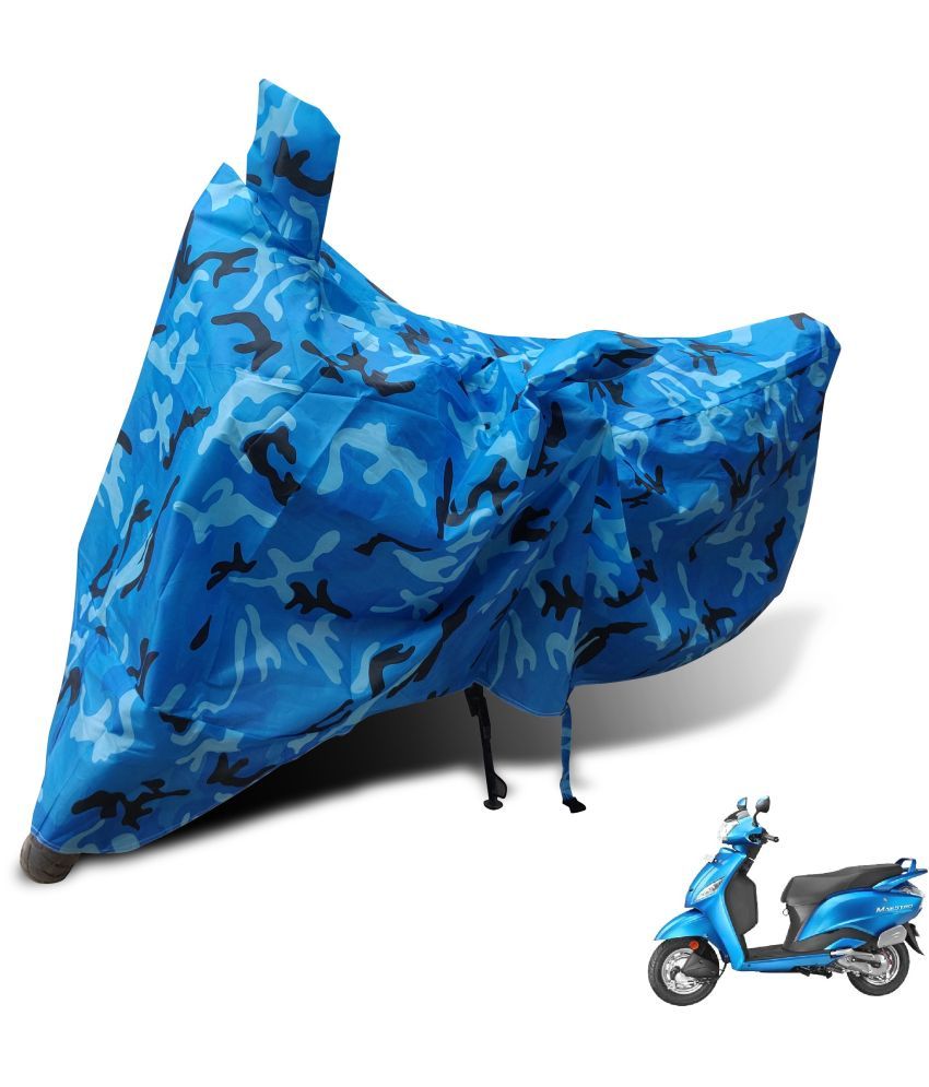     			Mockhe Bike Body Cover for Hero Maestro ( Pack of 1 ) , Blue