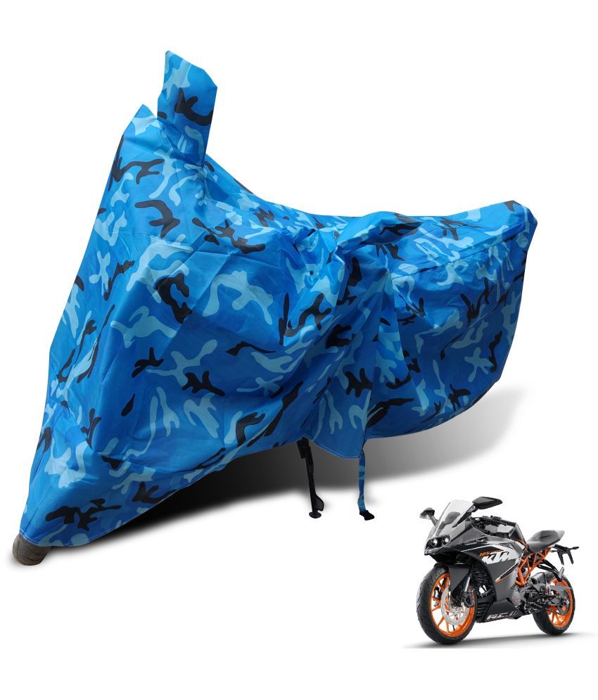     			Mockhe Bike Body Cover for KTM RC 390 ( Pack of 1 ) , Blue