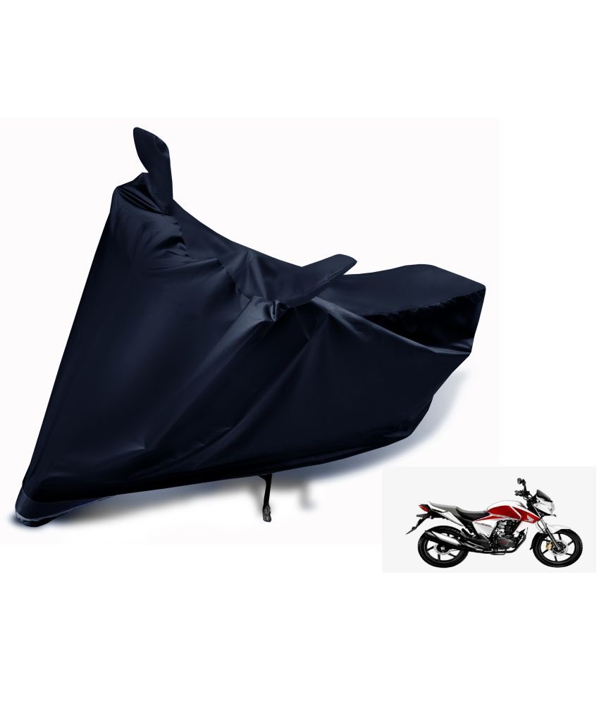     			Mockhe Bike Body Cover for Honda CB Unicorn Dazzler ( Pack of 1 ) , Black