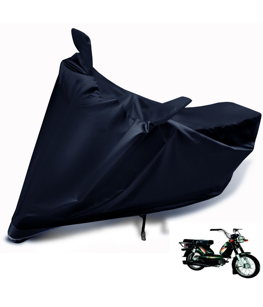     			Mockhe Bike Body Cover for TVS Luna ( Pack of 1 ) , Black