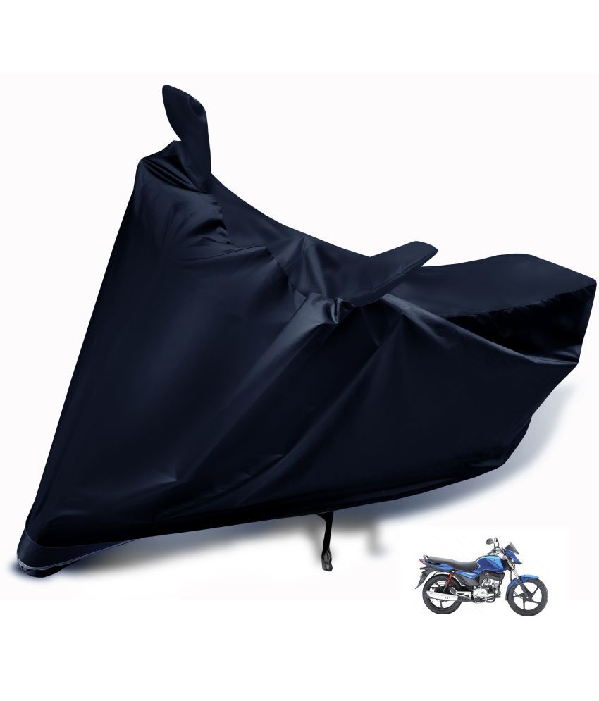     			Mockhe Bike Body Cover for Mahindra Stallio ( Pack of 1 ) , Black