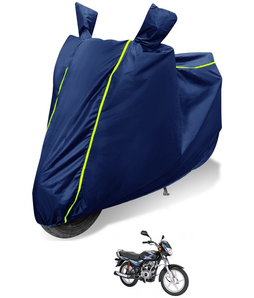     			Mockhe Bike Body Cover for Bajaj CT 100 ( Pack of 1 ) , Blue