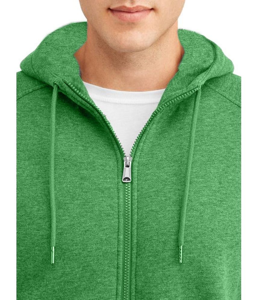     			Reoutlook Woollen Hooded Men's Sweatshirt - Green ( Pack of 1 )