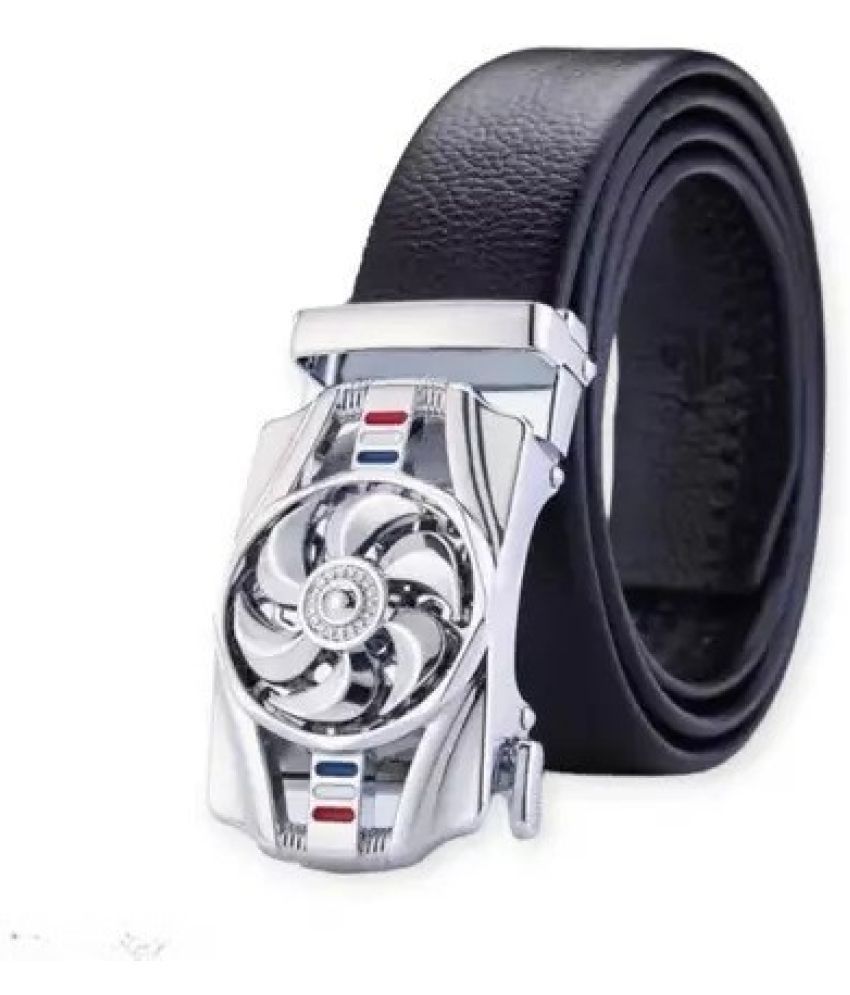     			Royal Craft - Silver PU Men's Casual Belt ( Pack of 1 )