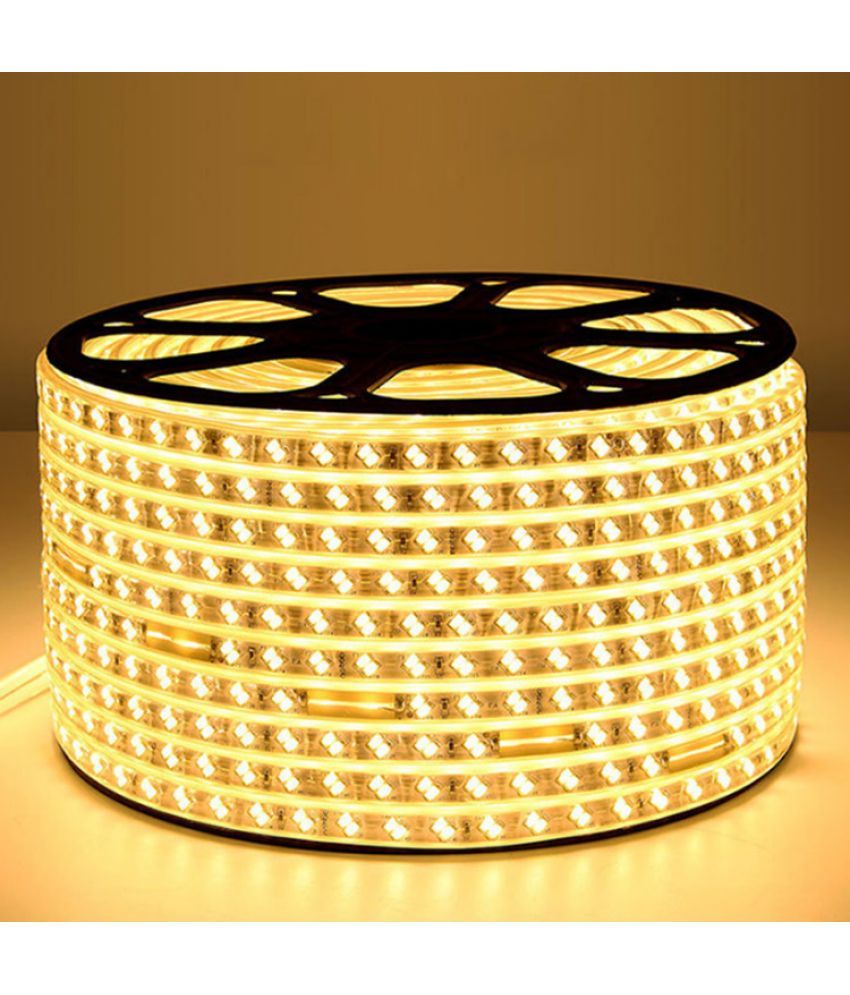     			Spark World Gold 10 Mtr LED Rope Light ( Pack of 1 )