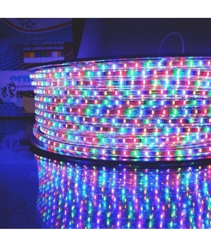     			Spark World Multicolor 15M LED Rope Light ( Pack of 1 )