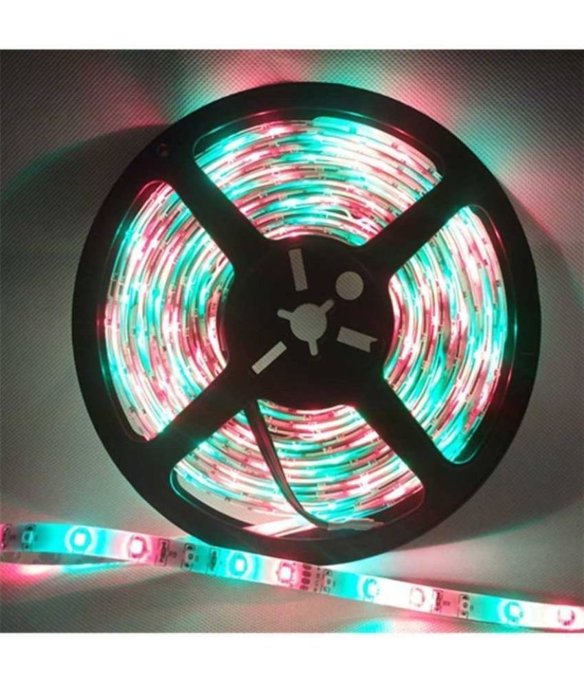     			Spark World Multicolor 5M LED Strip ( Pack of 1 )