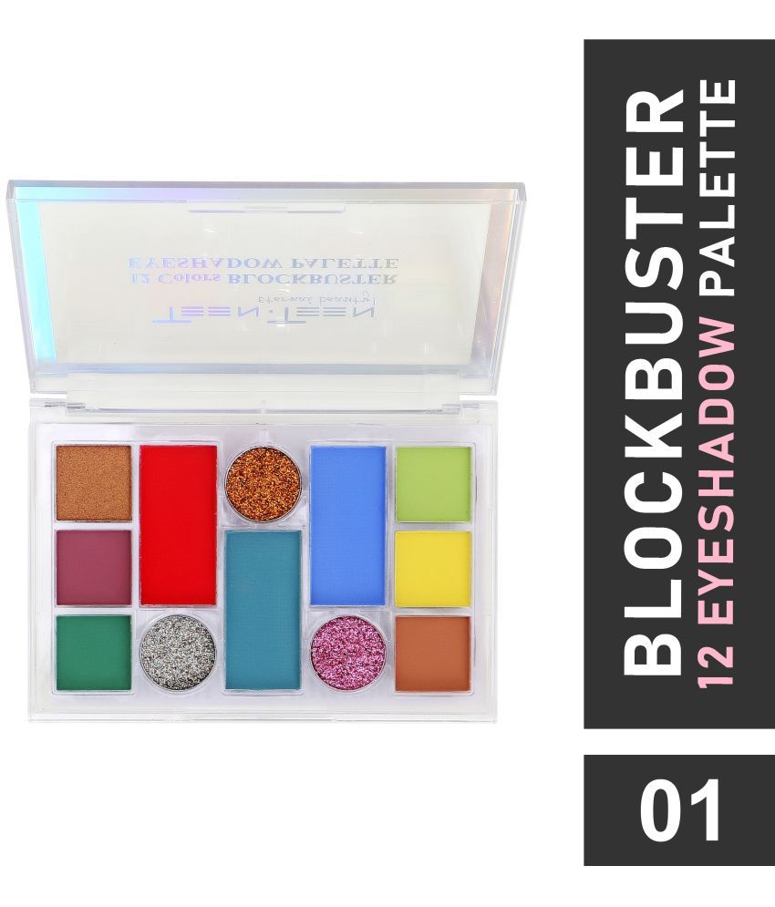     			Teen Teen Multi Shimmer Pressed Powder Eye Palette 16.5