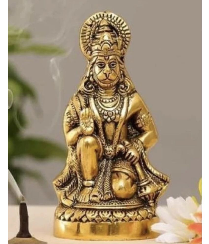     			Basukiya Polyresin Lord Hanuman Idol ( 15 cm )