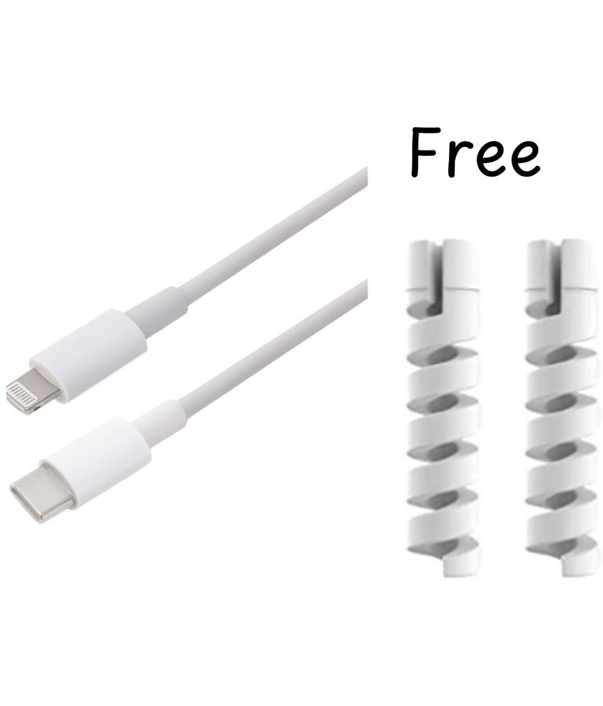     			Bunny White 3A Lightning Cable 1.2 Meter