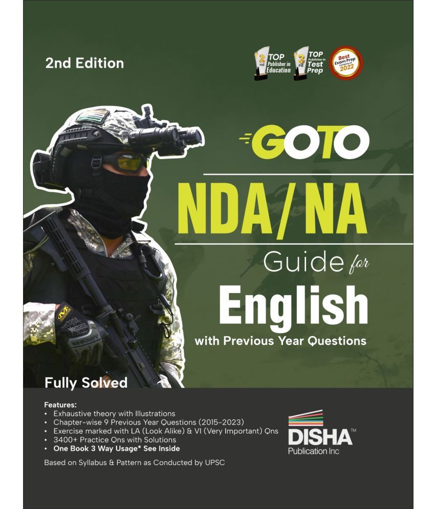     			GOTO NDA/ NA Guide for English with Previous Year Questions 2nd Edition