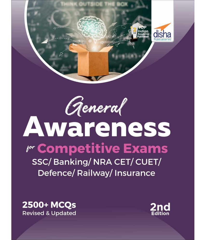     			General Awareness for Competitive Exams - SSC/ Banking/ NRA CET/ CUET/ Defence/ Railway/ Insurance - 2nd Edition