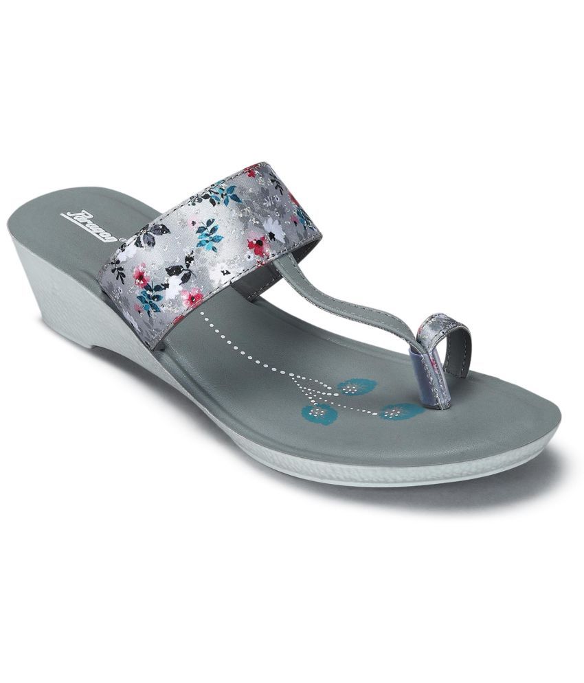     			Paragon Gray Women's Sandal Heels