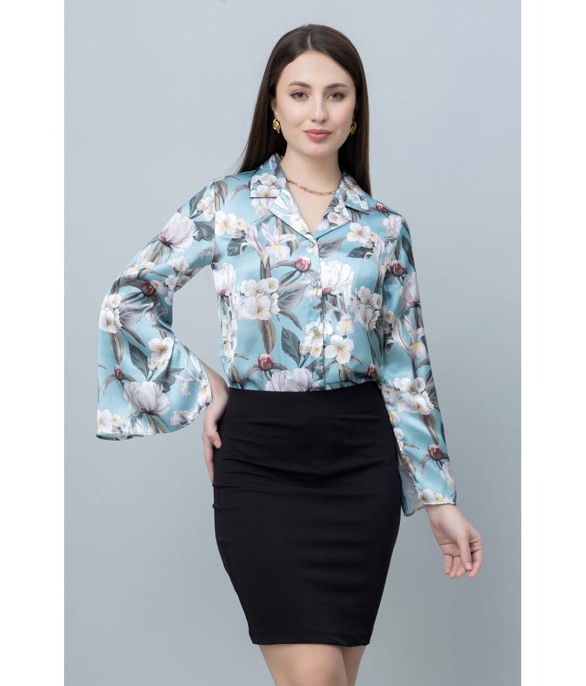     			Purys Grey Satin Shirt - Pack of 1