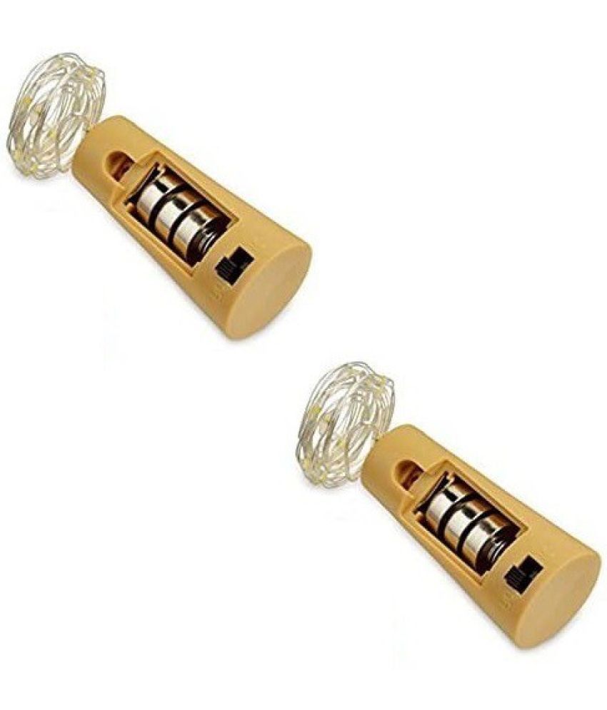     			Spark World Gold 2Mtr Cork light ( Pack of 2 )