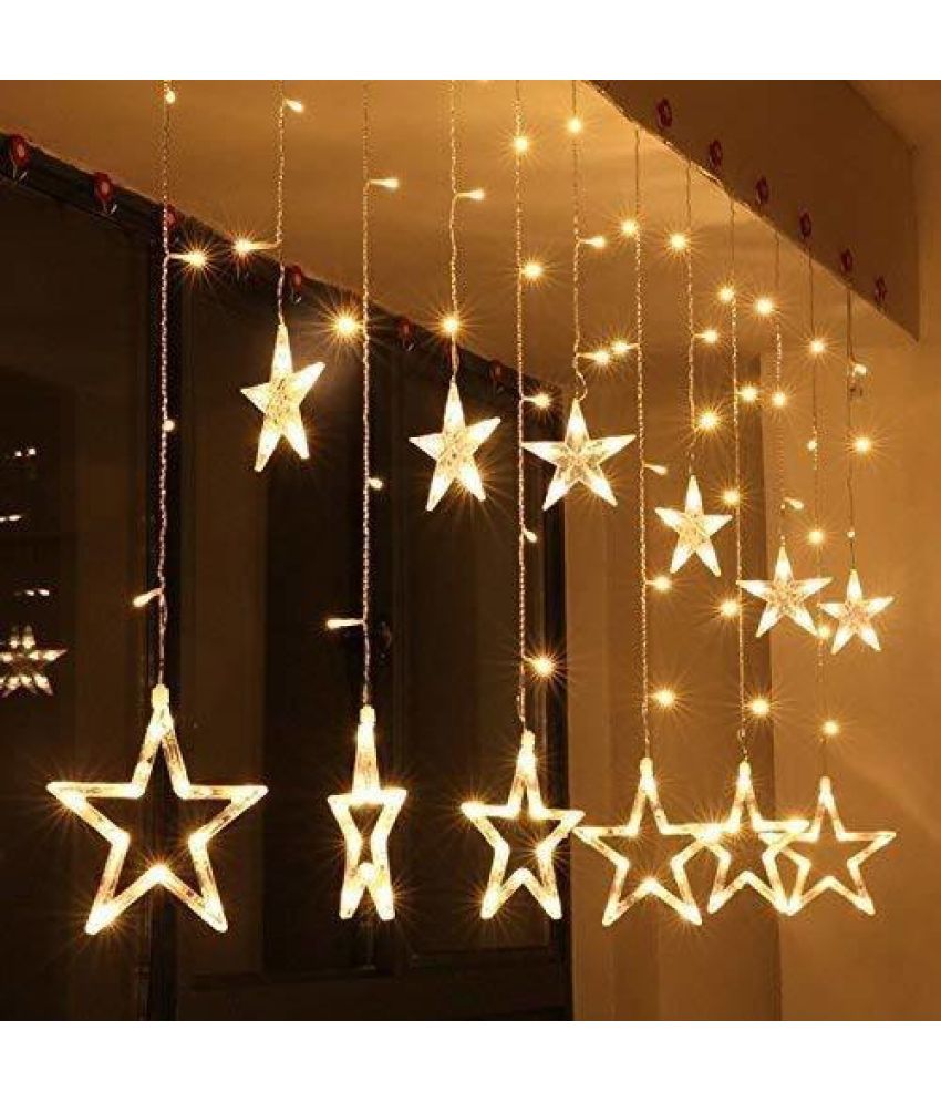     			Spark World Gold 4M Curtain String Light ( Pack of 1 )